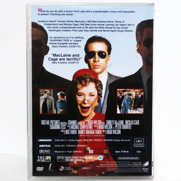 Nicholas Cage Triple Feature DVD Set PEGGY SUE GOT MARRIED, GUARDING TESS, IT... - Picture 7 of 10